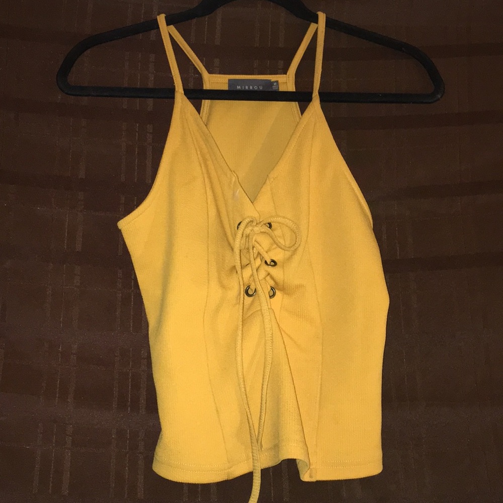 Mustard Fit Tank